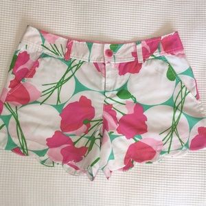 Pink and green Lilly Pulitzer shorts (size 4)